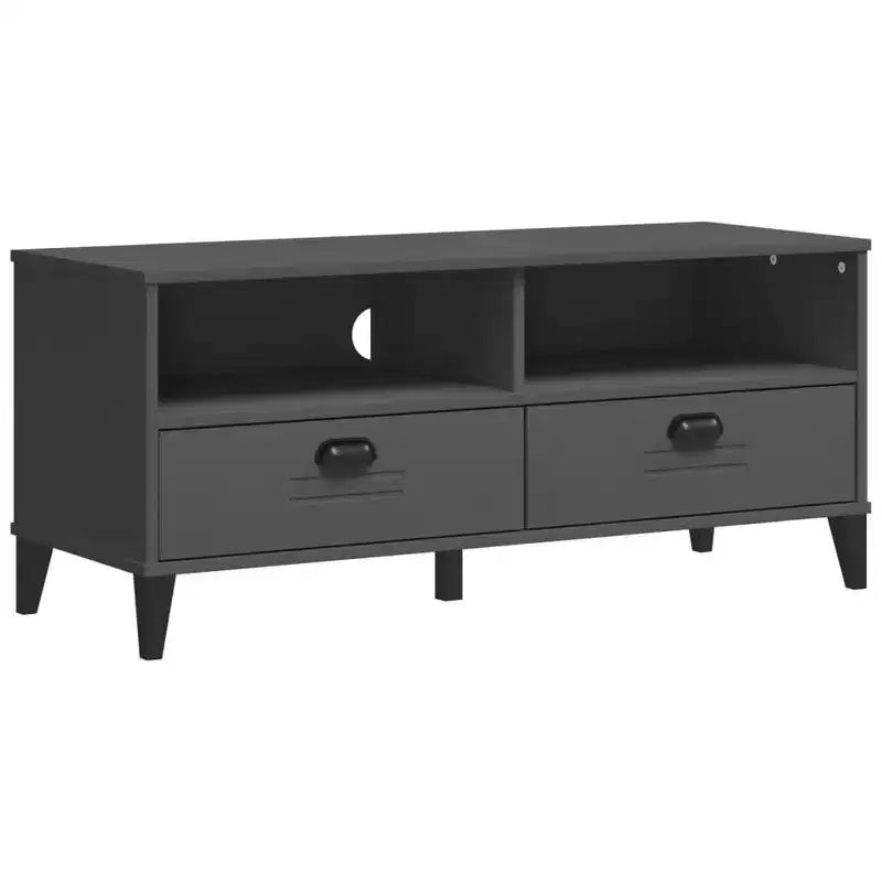vidaXL TV Stand Storage Media Console Entertainment Center Solid Wood Pine
