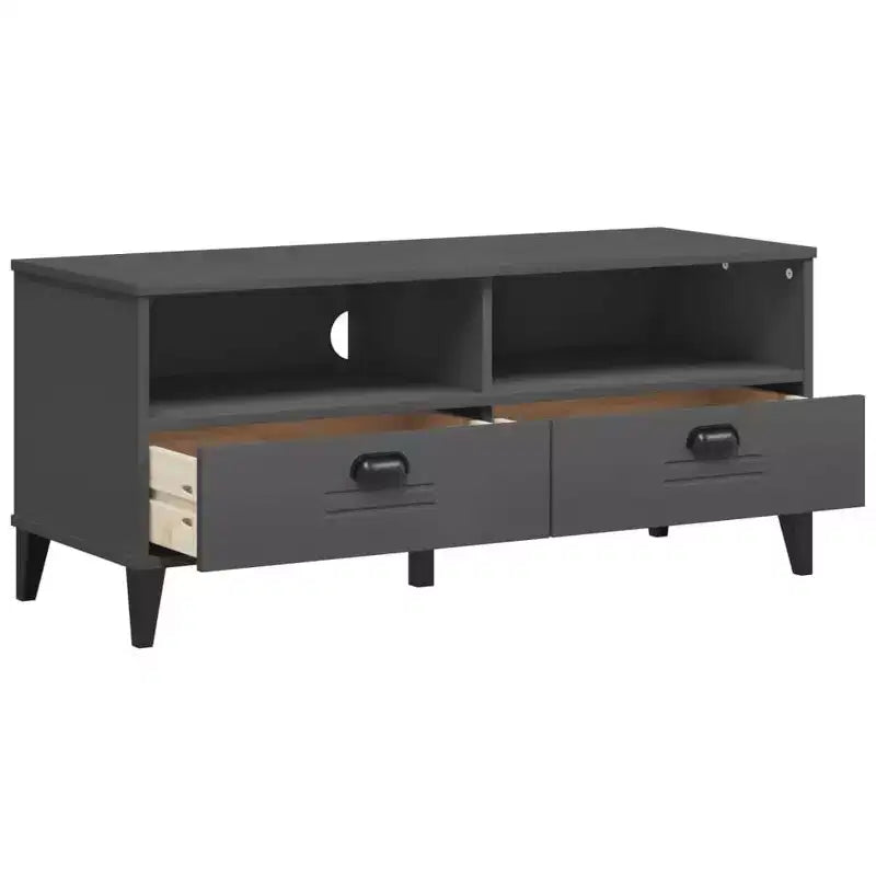 Meuble TV Console multimédia Meuble de rangement en pin massif