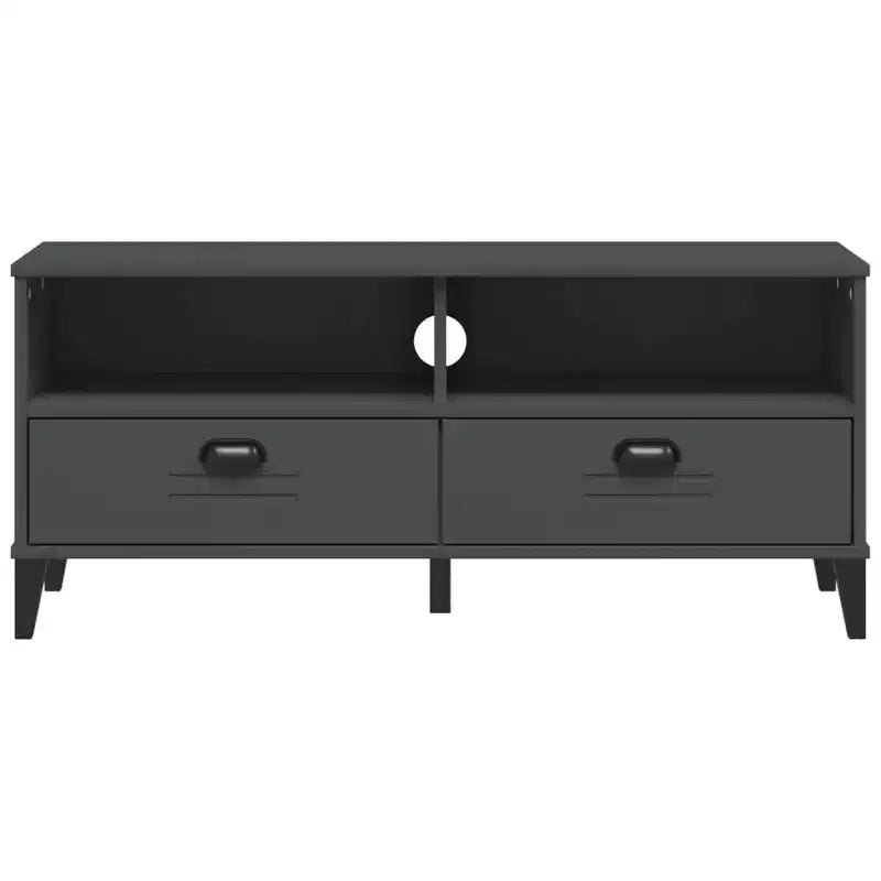 Meuble TV Console multimédia Meuble de rangement en pin massif