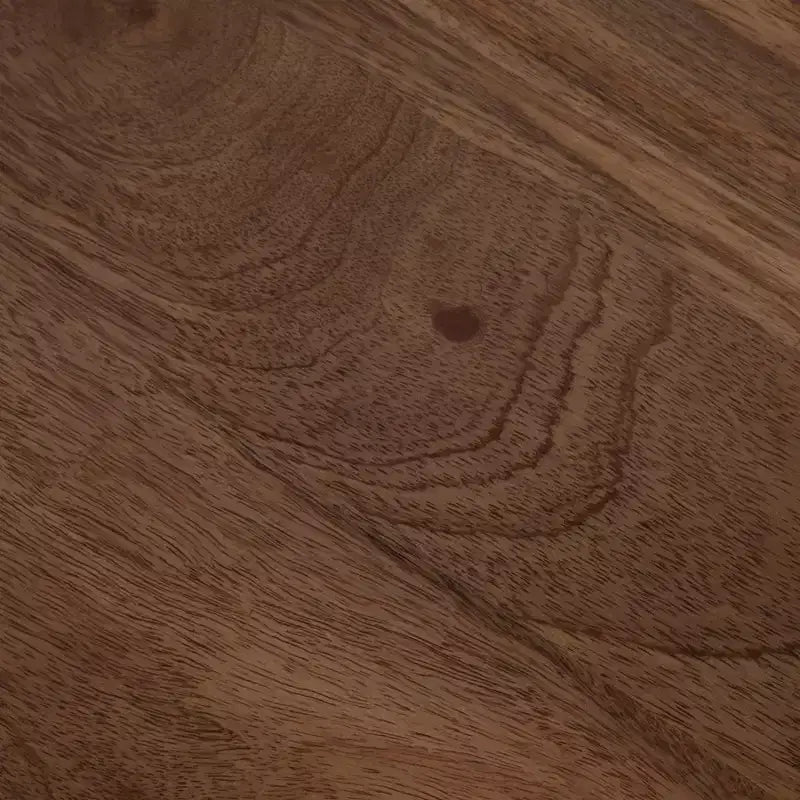Table d'appoint unique, bout de canapé ou petite table de chevet pour la décoration intérieure - Table moderne en bois de manguier poli, idéale pour les petits espaces - 18 Or