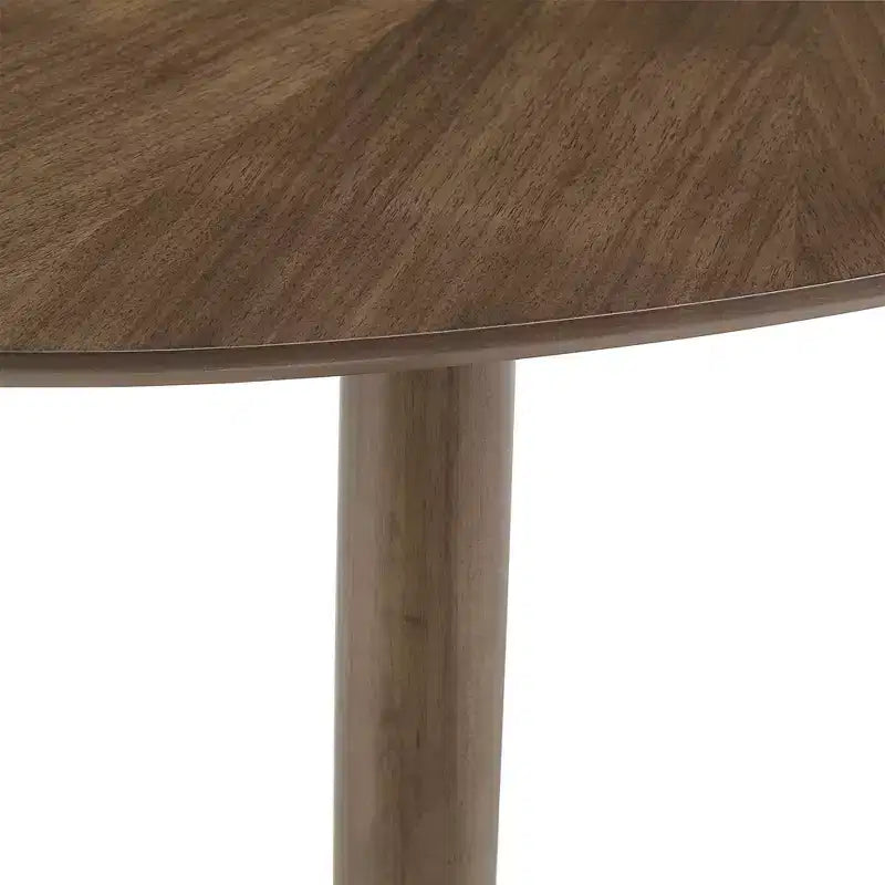 Table à manger ovale en noyer du milieu du siècle - Noyer