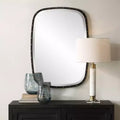 Miroir Mural Rectangulaire Noir 26 x 36