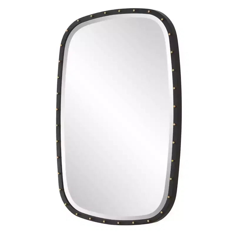 Miroir Mural Rectangulaire Noir 26 x 36