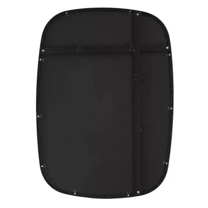 Miroir Mural Rectangulaire Noir 26 x 36