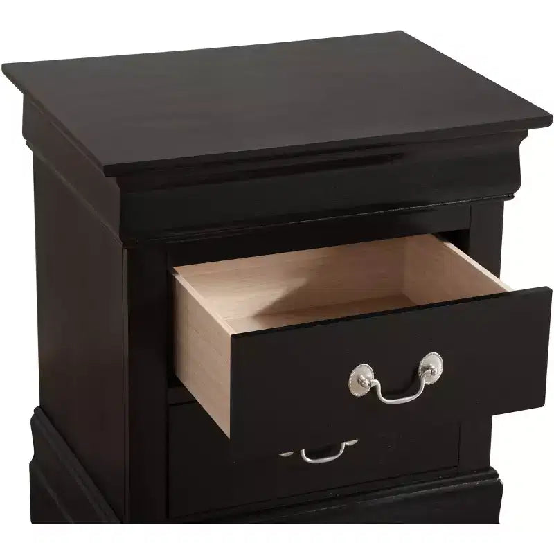 Table de chevet rectangulaire en bois de cerisier pour salon et chambre à coucher