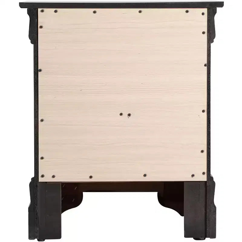 Table de chevet rectangulaire en bois de cerisier pour salon et chambre à coucher