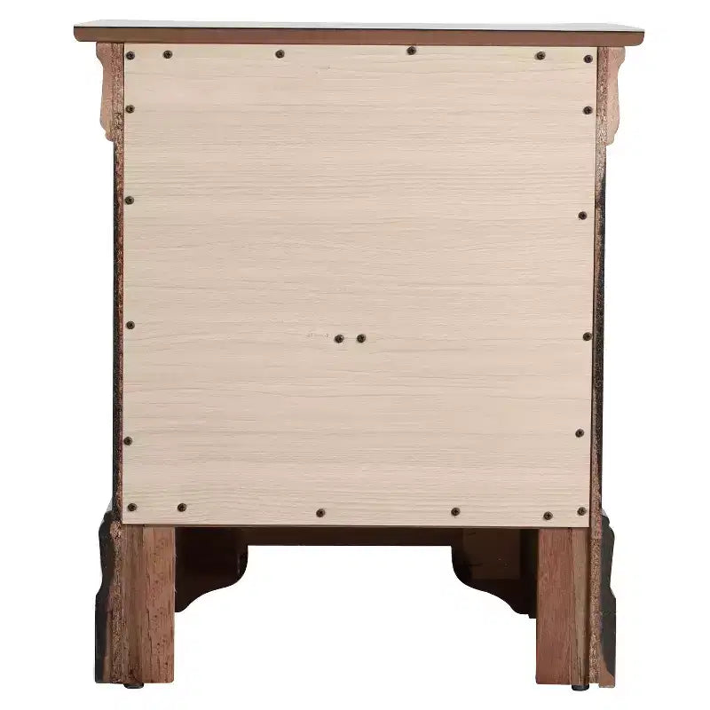 Table de chevet rectangulaire en bois de cerisier pour salon et chambre à coucher
