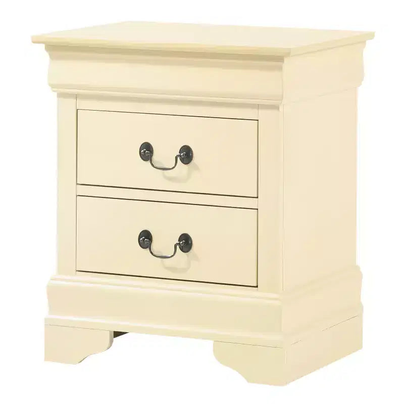 Table de chevet rectangulaire en bois de cerisier pour salon et chambre à coucher