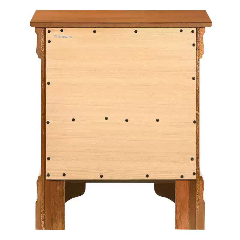 Table de chevet rectangulaire en bois de cerisier pour salon et chambre à coucher