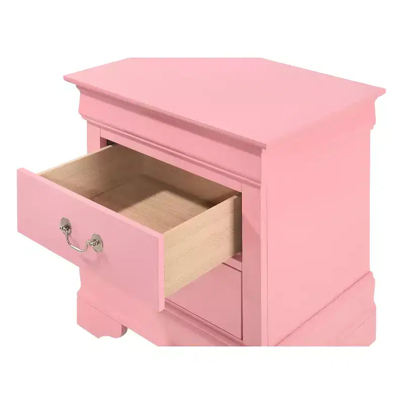 Table de chevet rectangulaire en bois de cerisier pour salon et chambre à coucher