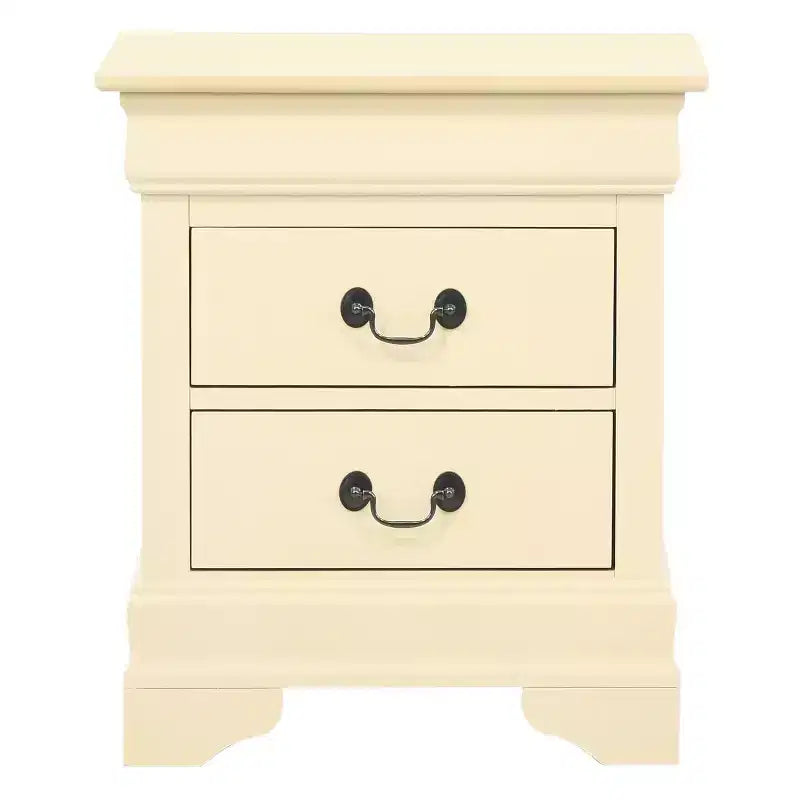 Table de chevet rectangulaire en bois de cerisier pour salon et chambre à coucher