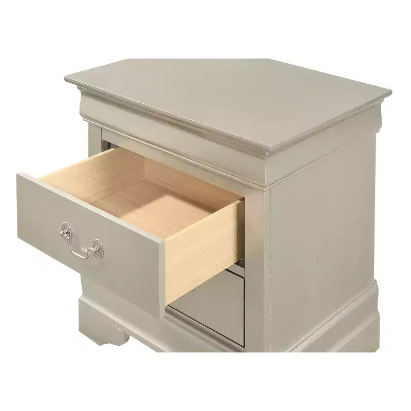 Table de chevet rectangulaire en bois de cerisier pour salon et chambre à coucher