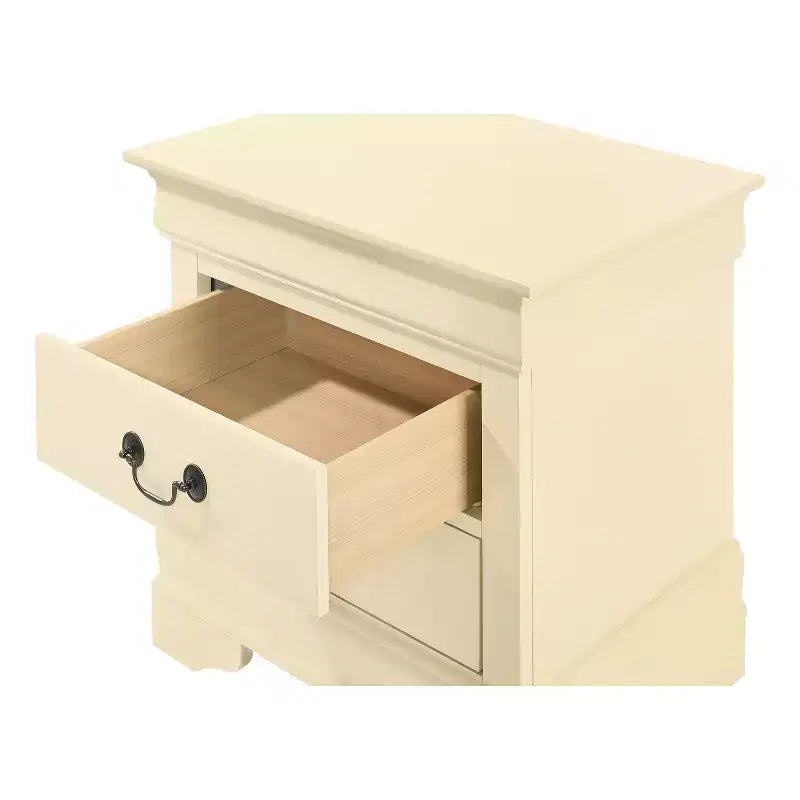 Table de chevet rectangulaire en bois de cerisier pour salon et chambre à coucher