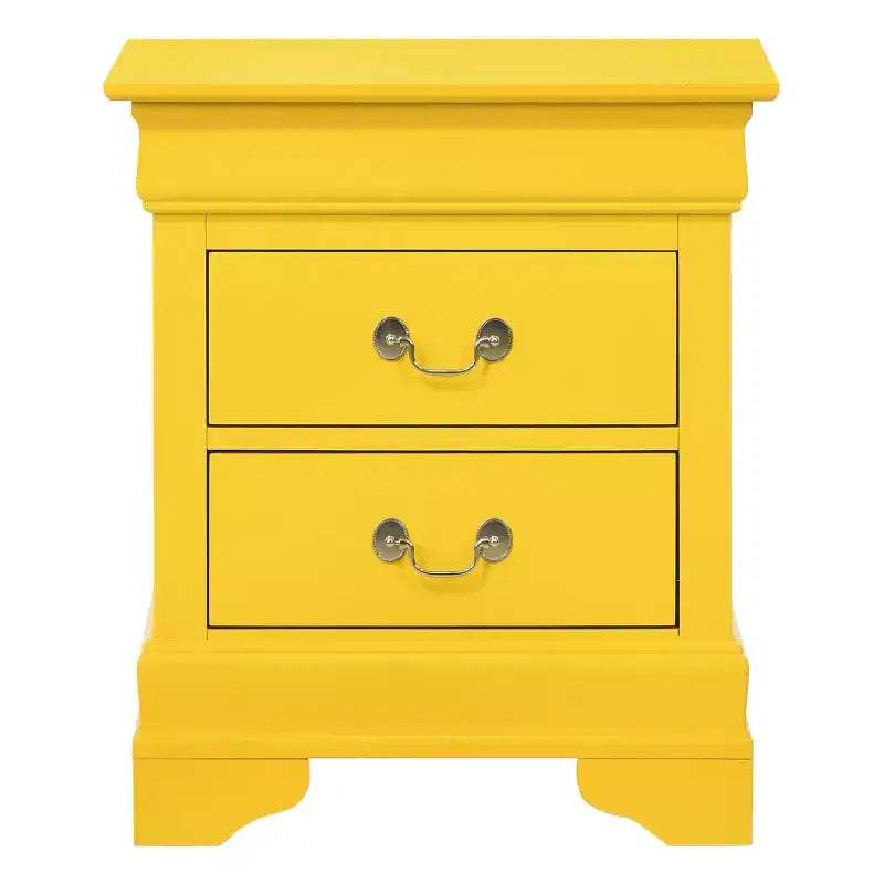 Table de chevet rectangulaire en bois de cerisier pour salon et chambre à coucher