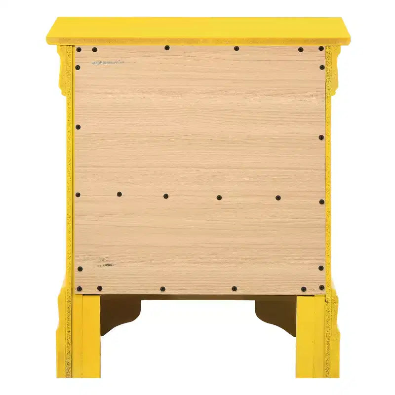 Table de chevet rectangulaire en bois de cerisier pour salon et chambre à coucher