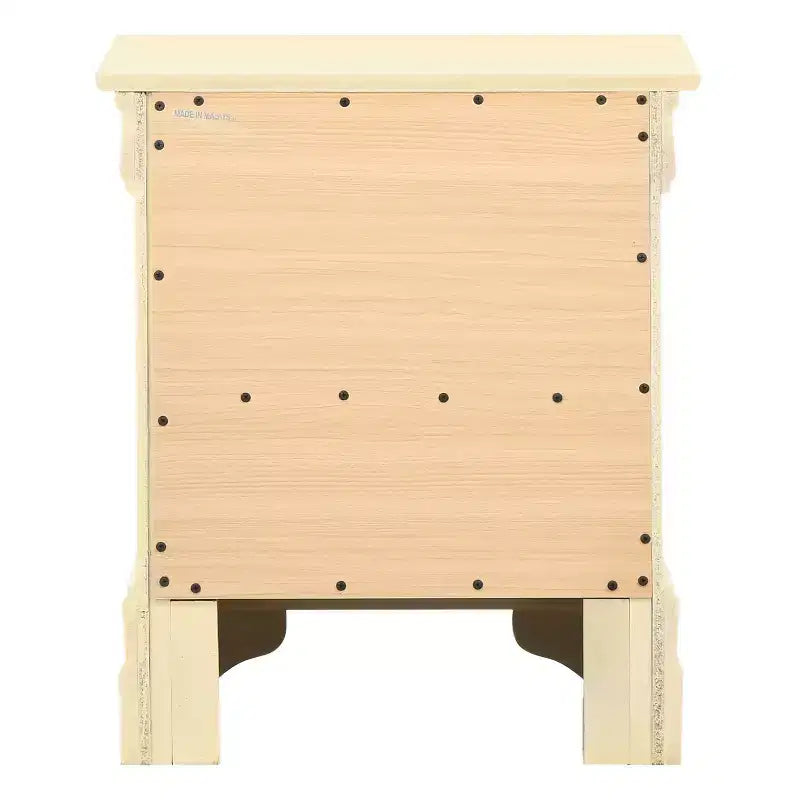 Table de chevet rectangulaire en bois de cerisier pour salon et chambre à coucher