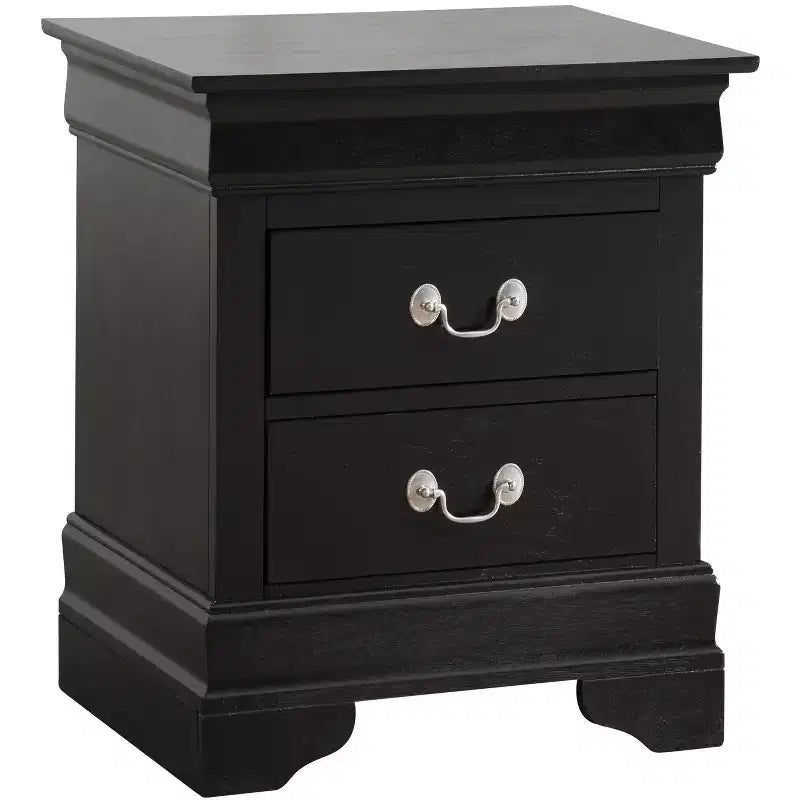 Table de chevet rectangulaire en bois de cerisier pour salon et chambre à coucher